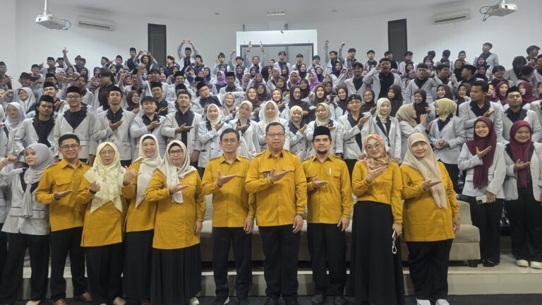 Estafet Kepemimpinan Baru, Pengurus HMPS TI 2026 Resmi Dikukuhkan Bersama Ormawa Fakultas Dakwah